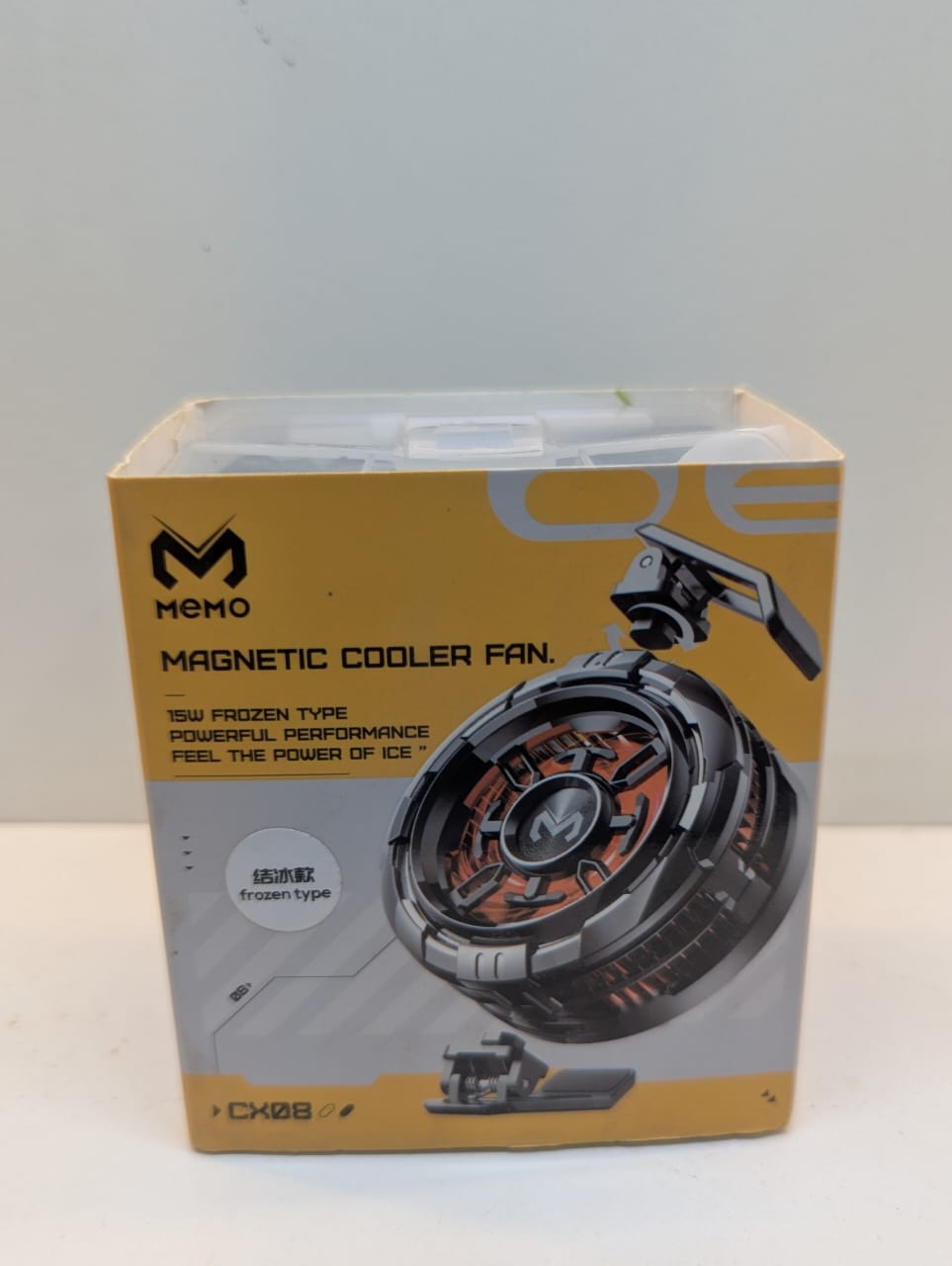 MEMO CX08 Magnetic Cooler Fan designed for mobile gaming cooling.