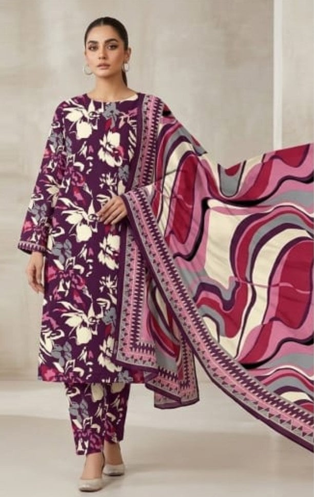 Nishat UNSTITCHED THREE PIECE PRINTED LAWN COLLECTION