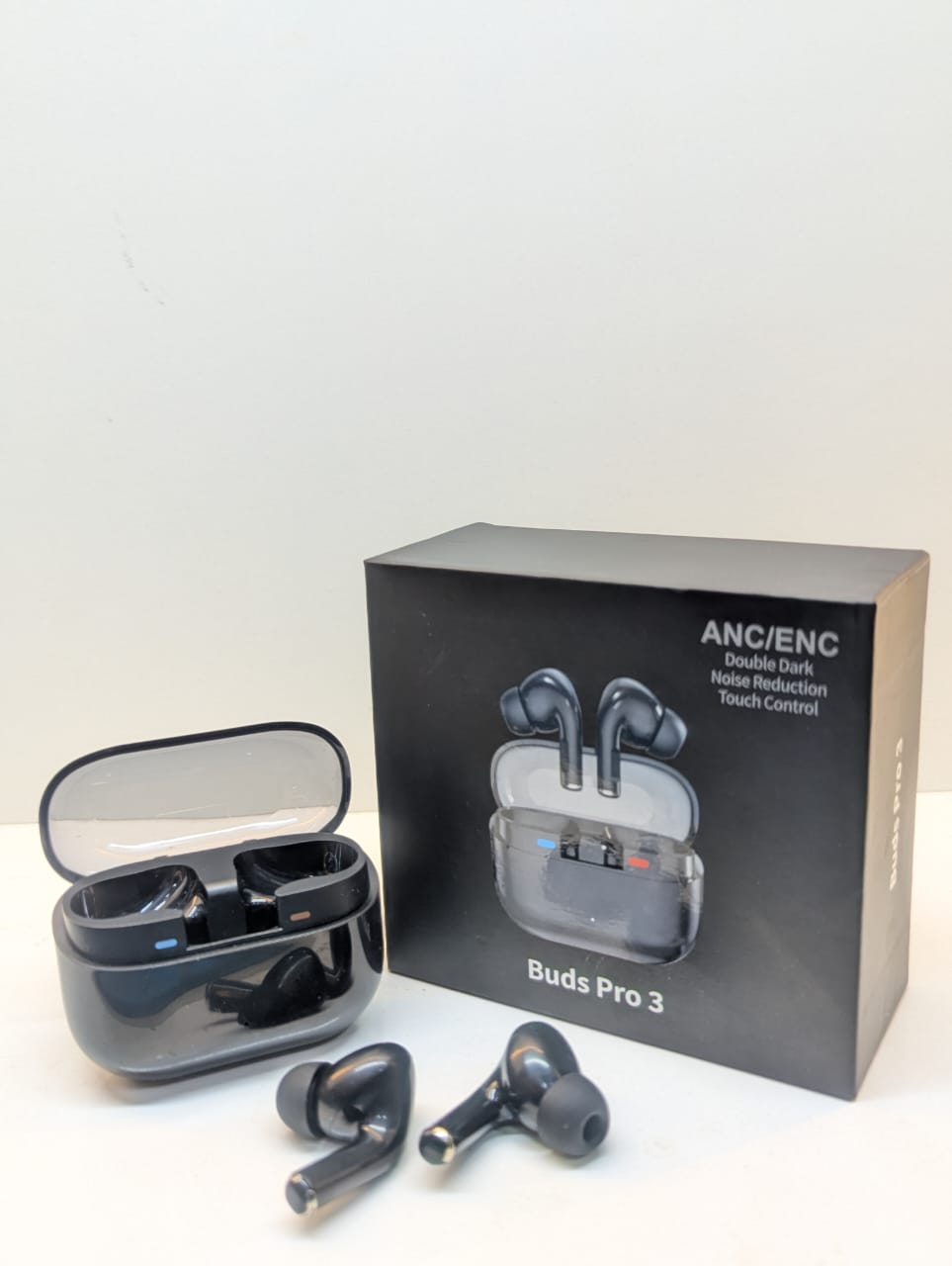 Buds ANC/ENC Wireless Earbuds Black Bluetooth 5.2