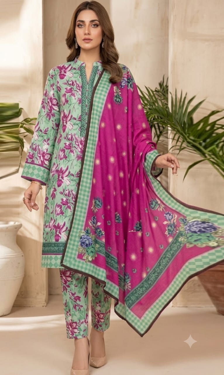 Nishat UNSTITCHED THREE PIECE PRINTED LAWN COLLECTION
