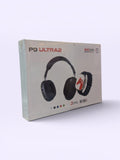 P9 Ultra 2 Combo Set, featuring a matching smartwatch and over-ear wireless headphones.