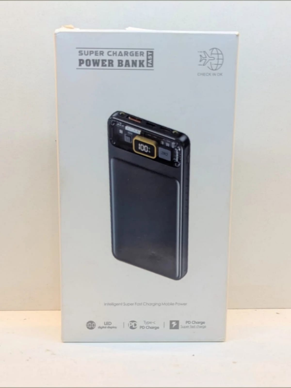 Super Charger Fast Power Bank designed for high-speed mobile charging.